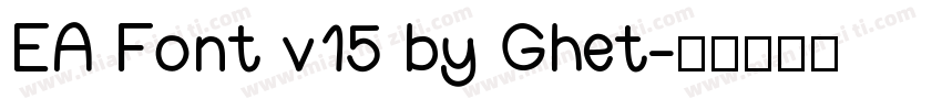 EA Font v15 by Ghet字体转换